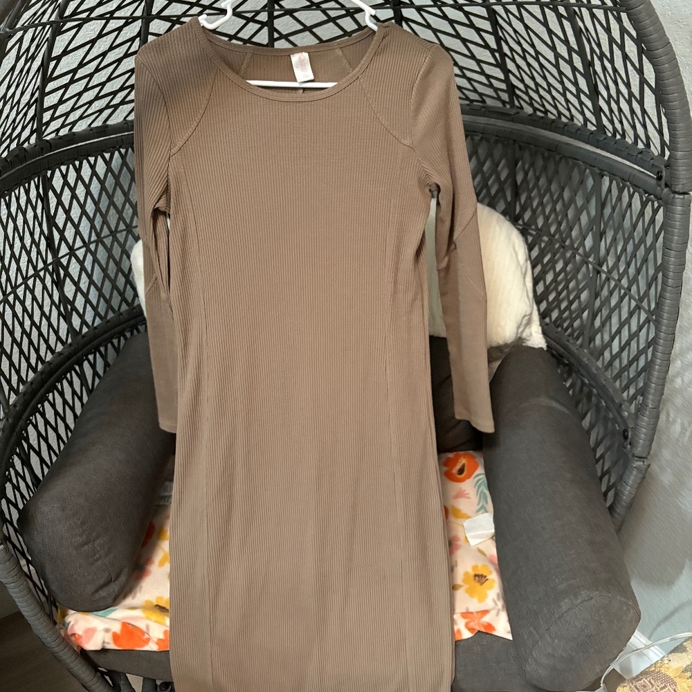 All Day Ribbed Knit Dress